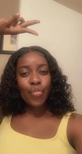 Rizado Bob peluca del pelo humano del frente del cordón pelucas con minimechones brasileño Remy pelo humano Pelo Corto Pre arrancado peluca para las mujeres negras de la onda profunda de la peluca