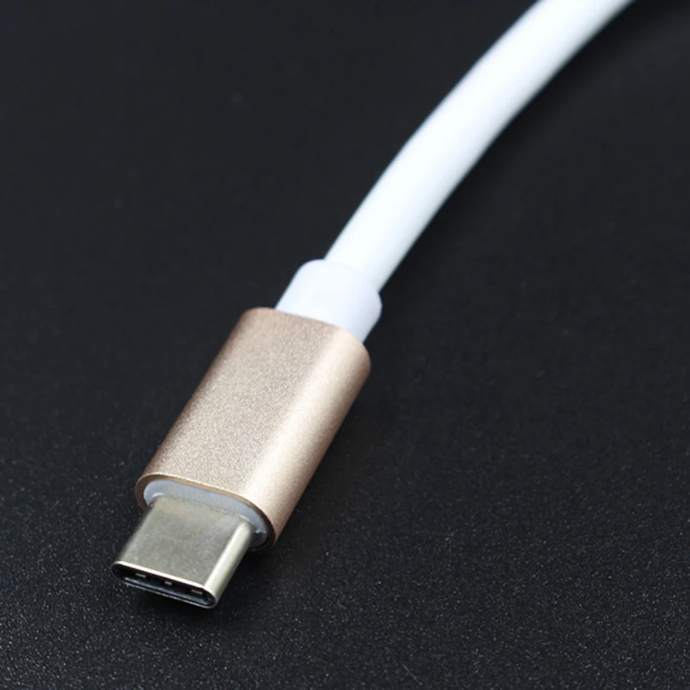 TYPE-C USB3.1TO VGA адаптер usb-кабель 3,1 TYPE-C в VGA HD кабель конвертер