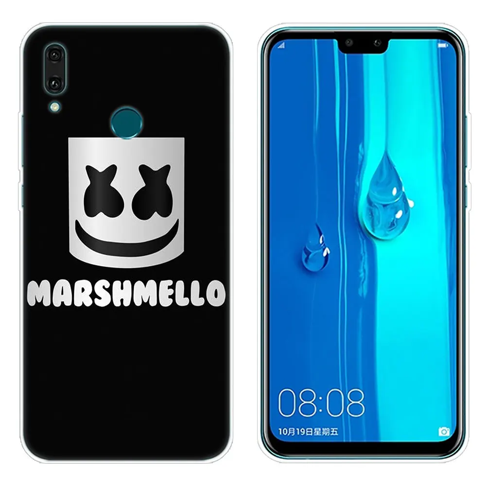 004 Роскошный мягкий чехол DJ marshmallow для huawei mate 30 20 Lite 10 Pro Y5 Y6 Y7 Pro Y9 Prime Y6 Pro Модный чехол - Цвет: 004