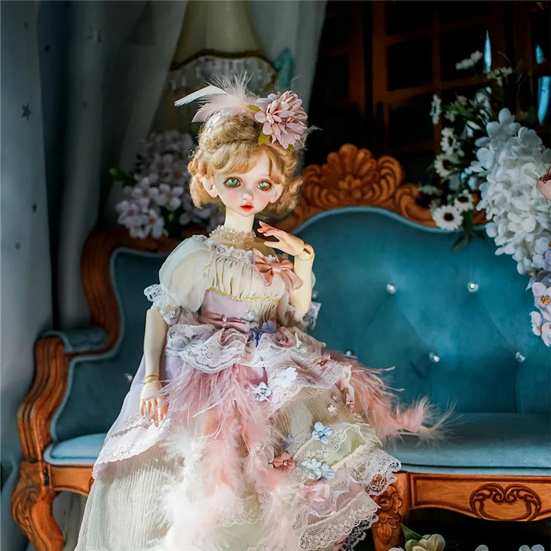

BJD Кукла одежда подходит для 1/3, 1/4, 1/6 Размер гигантский кукольная юбка и подходящими по цвету "тонкими крылышками" аксессуары для куклы