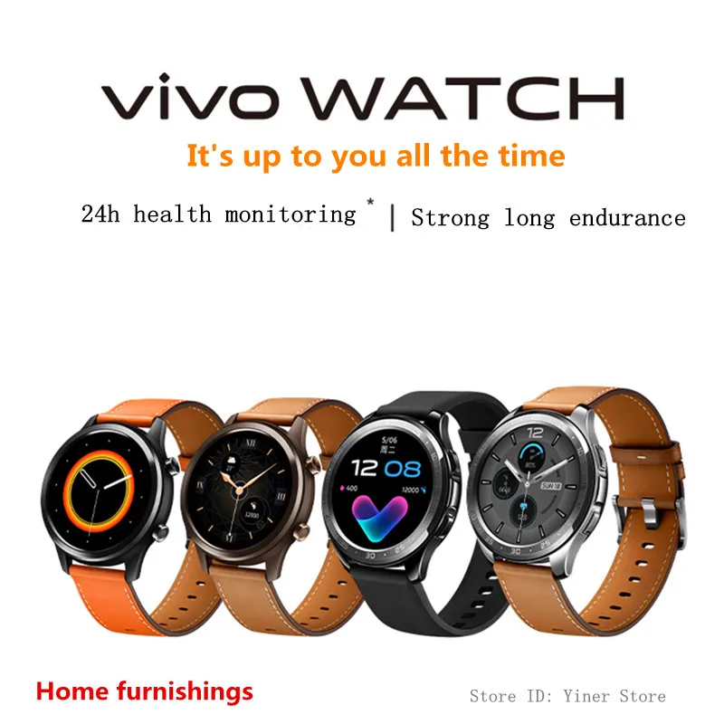 Permalink to Vivo watch men smart watch android women couples style sports multi-function NFC bracelet waterproof wrist strap homefurnishing