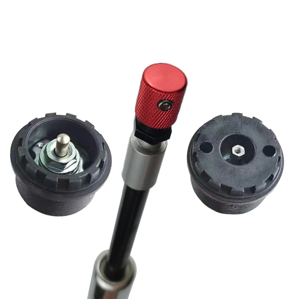 MTB Bike Bicycle Front Fork Spring Stroke Cartridge Oil Pump Shoulder