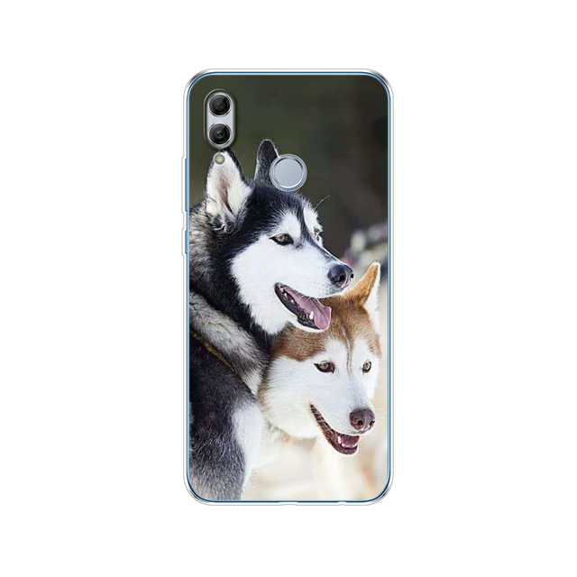 Huawei Honor 10 Lite Silicone Case 6.21 inches soft TPU back cover Honor 10 Lite Case Coque 360​​°New case to protect  phone