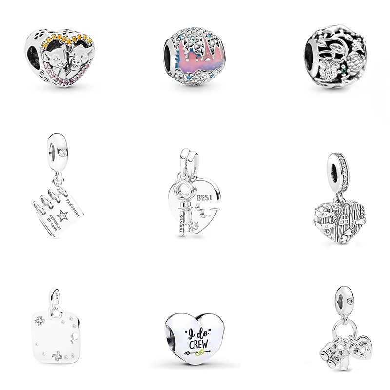 LIDU 100%925 Silver High Quality Cubic Zirconia DIY Bracelet 2019 New Pandoras Beads Free Delivery Manufacturers Wholesale | Украшения и