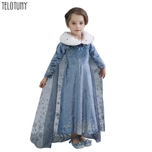 Платья для девочек с принтом снежинок; вечерние платья для костюмированной вечеринки; платья принцессы; Детские платья для девочек; платья для свадебной вечеринки; Ropa Nina