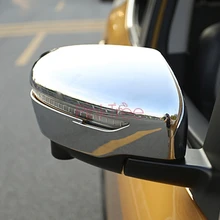 Для Nissan Juke хромированная боковая дверная зеркальная крышка аксессуары для стайлинга автомобилей