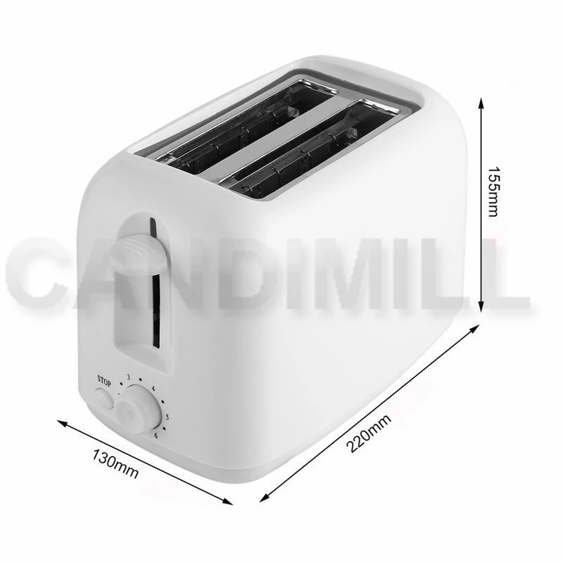 CANDIMILL 220V Household Electric Bread Toaster Sandwich Machine Breakfast Maker Baking Machine Toast Oven EU 3