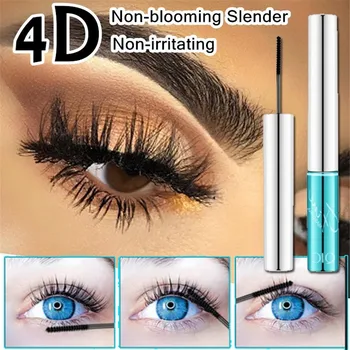 

2.5mm Fiber Mascara Individual Curl Eyelash Extension Waterproof Mascara Volume Express Makeup Black Ink Alobon 3d Fiber Lashes