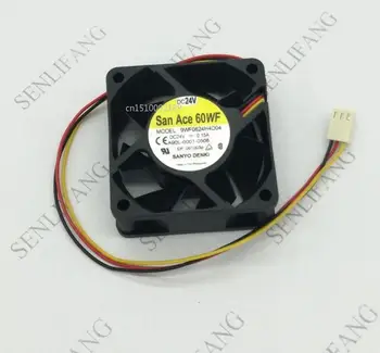 

Free shipping 9WF0624H4D04 DC 24V 0.15A 60x60x25mm 3-wire Server Cooler Fan