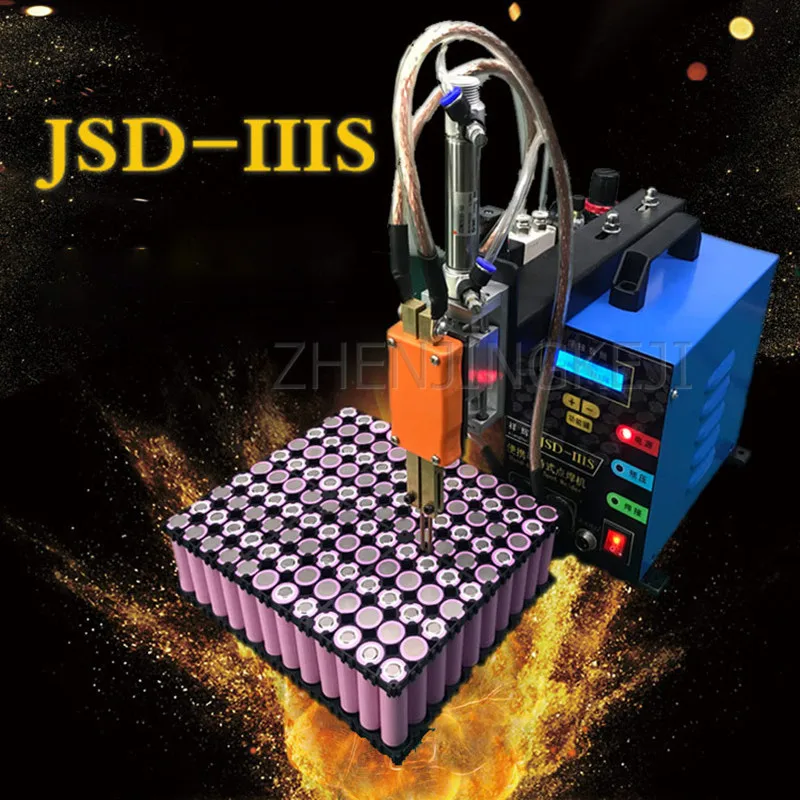 

220V/110V Manual Spot Welder Lithium Battery Soldering Welder Large Battery Electric Car Pneumatic Welding Machine Equipment