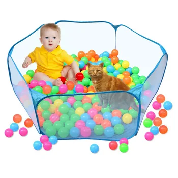 

Small Animals Cage Tent Breathable Transparent Pet Open Outdoor Indoor Exercise Fence HUG-Deals