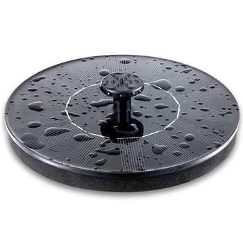 

Solar Bird Bath Fountain Pump 1W Solar Fountain,Free Standing Floating Solar Powered Water Fountain Pump for Bird Bath