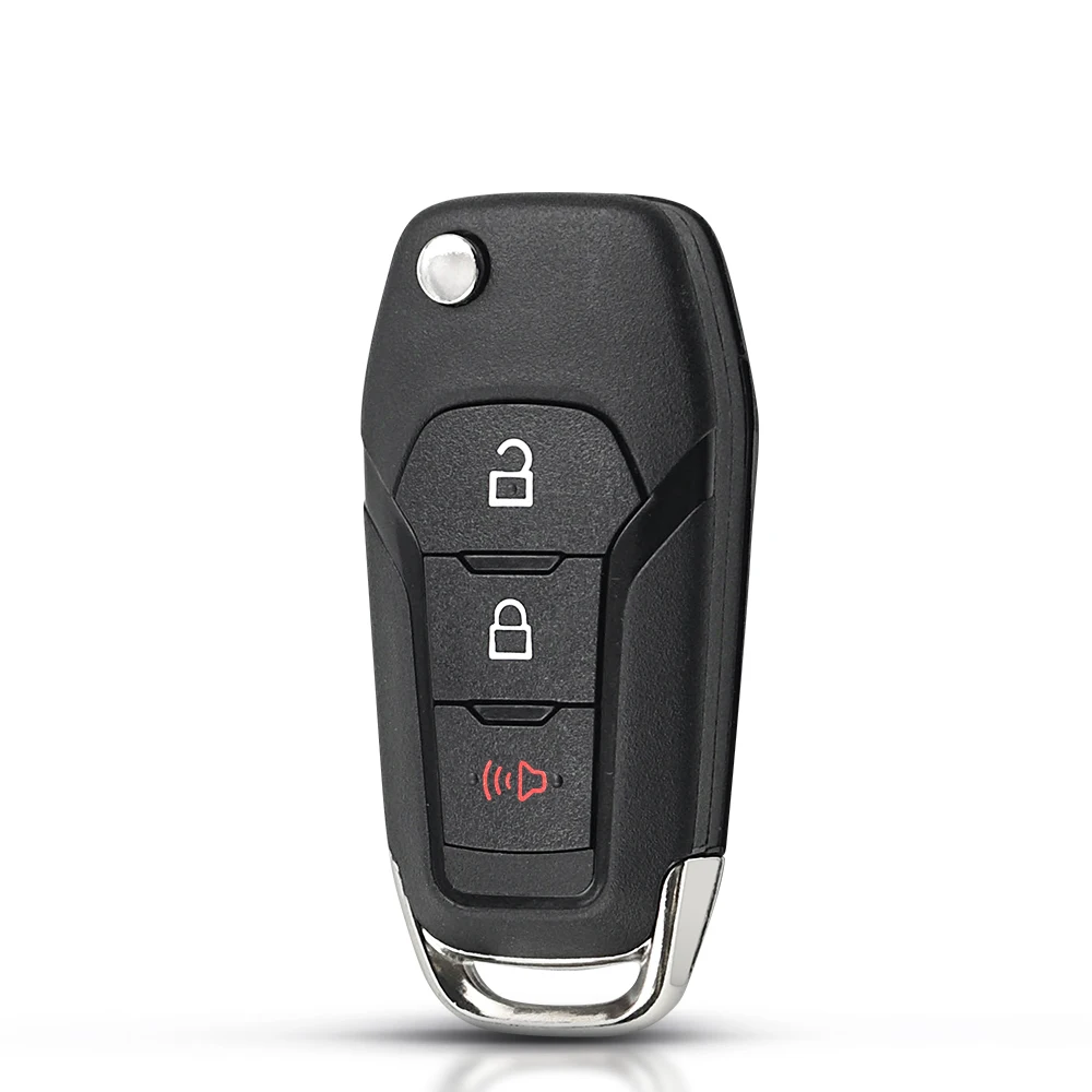 KEYYOU 3 1/4 pulsanti Flip chiave remota Keyless Entry Fob 315MHz ID49 Chip per Ford Fusion 2013-2015 ID FCC: N5F-A08TAA HU101 - H3b35b017a86c459d95d2f71fd5b807f3m