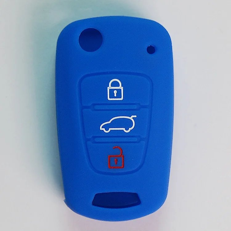 Применимый hyundai Elantra Smart 4 Key силиконовый чехол для ключей Ix35 мягкий чехол для ключей Silcone автомобильный пульт дистанционного управления противоугонное устройство