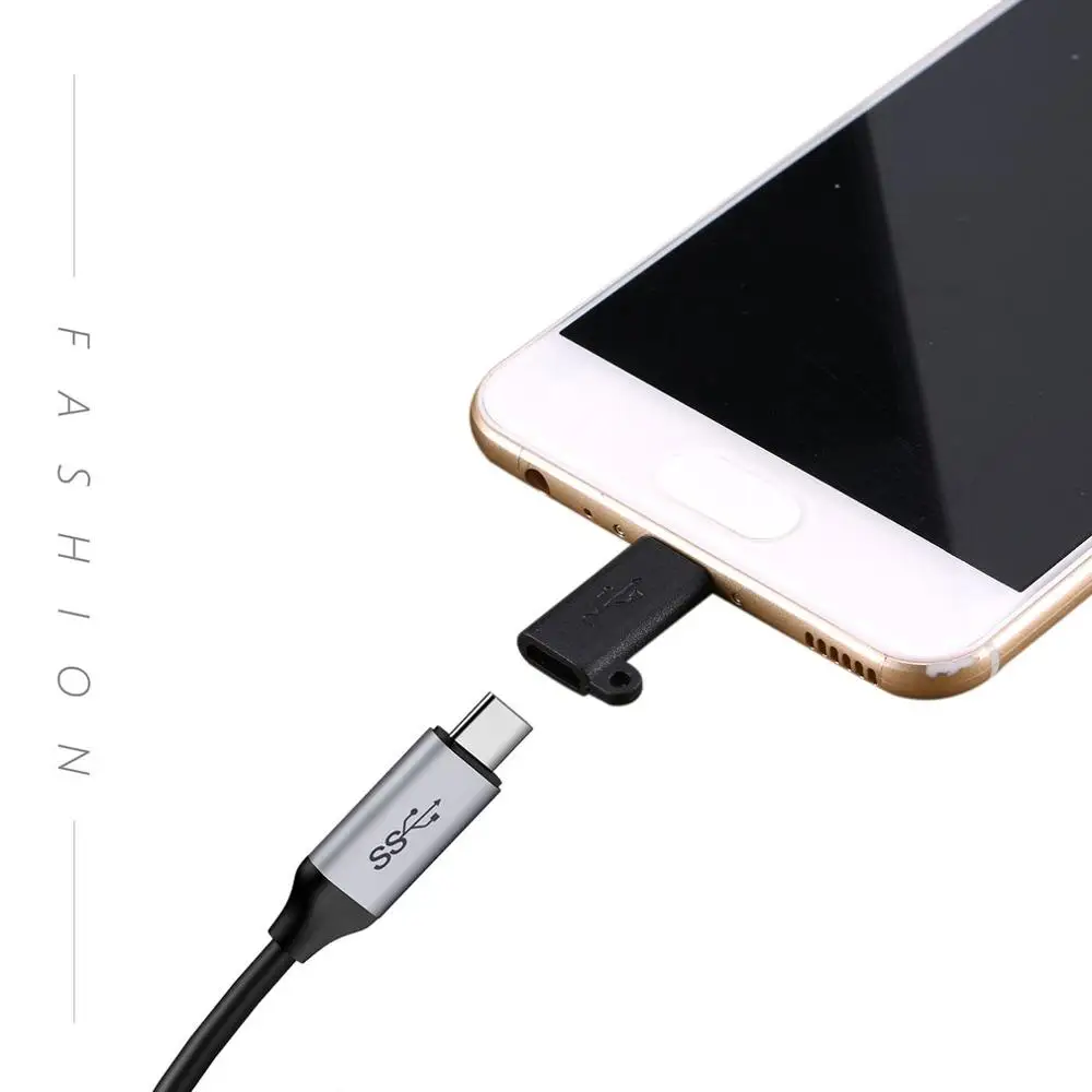 

Micro USB Female To Type C/Lightning Male Cable Adapter Charge USB C Converter Portable Micro USB Female To Type C Adapter