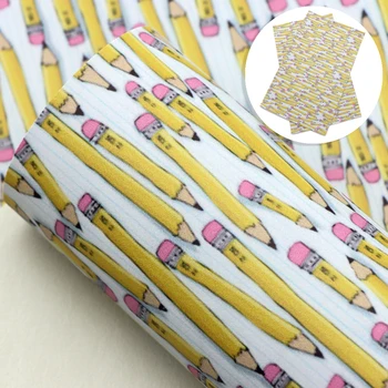 

David accessories 20*34cm Nurse Christmas Synthetic Leather Patchwork For Hair Bow Bags Phone Cover DIY Projects,1Yc11466