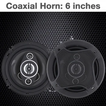 

6 Inch Car Speaker 500W Automatic o Coaxial Speaker Stereo Music Megaphone Speaker