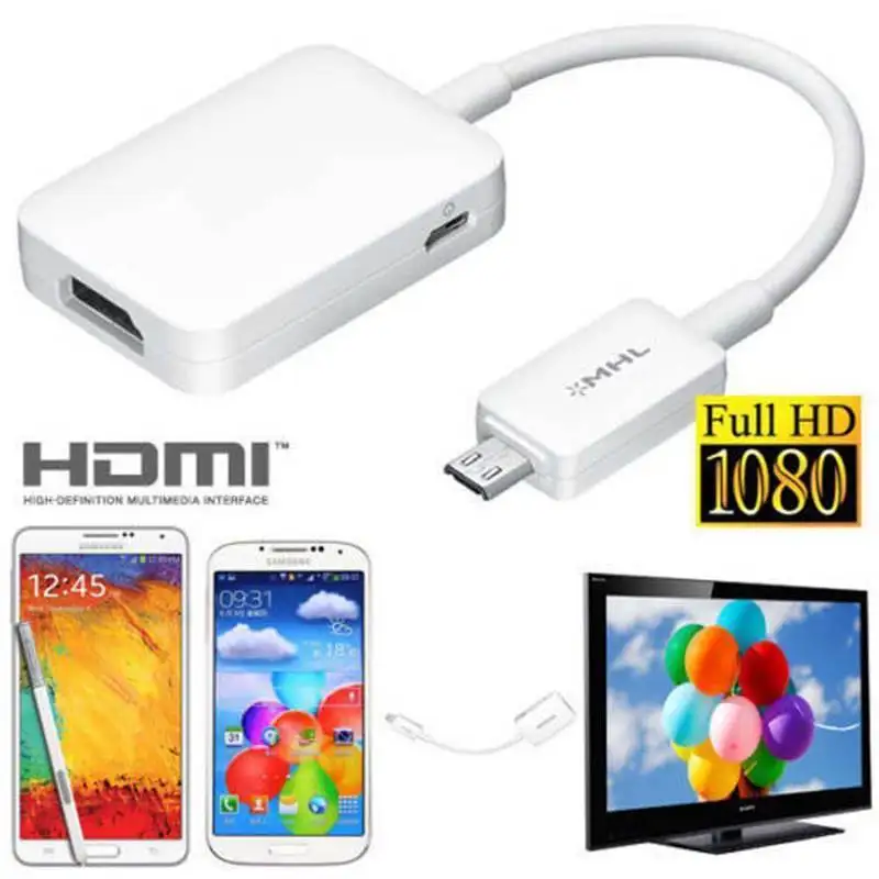 Для Mhl 2,0 кабель Smart 1080P для samsung Galaxy S3 S4 S5 Note Hdmi к Hdtv адаптер