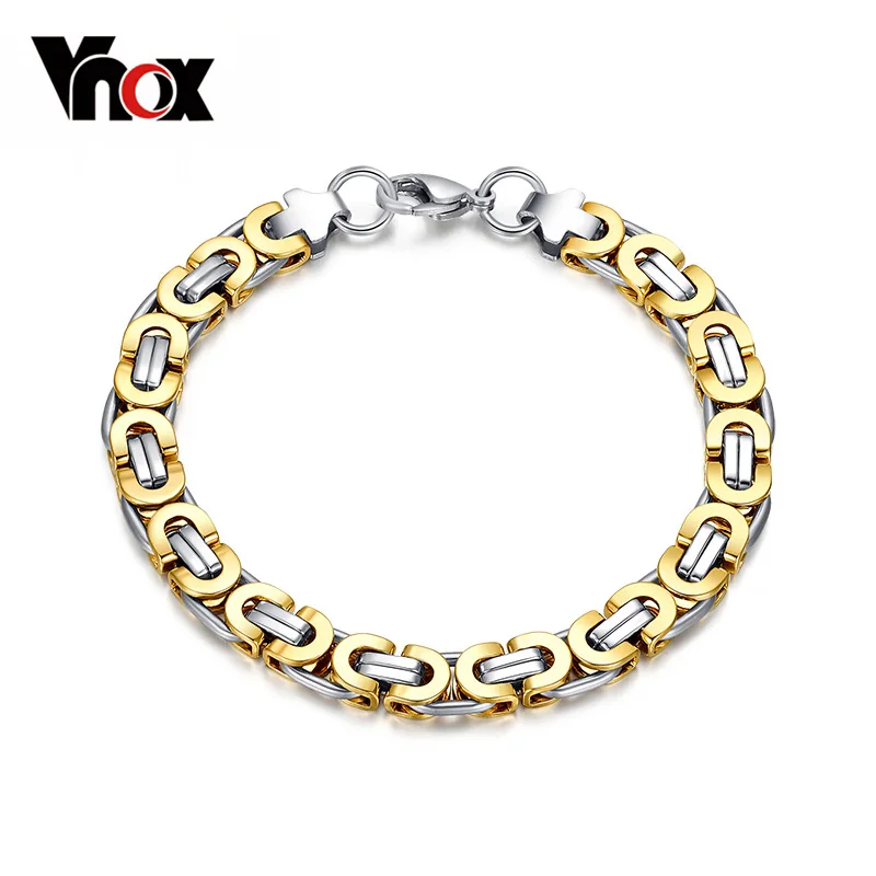 Мужской браслет цепочка из нержавеющей стали в стиле панк|chain bracelet|male jewelrystainless steel