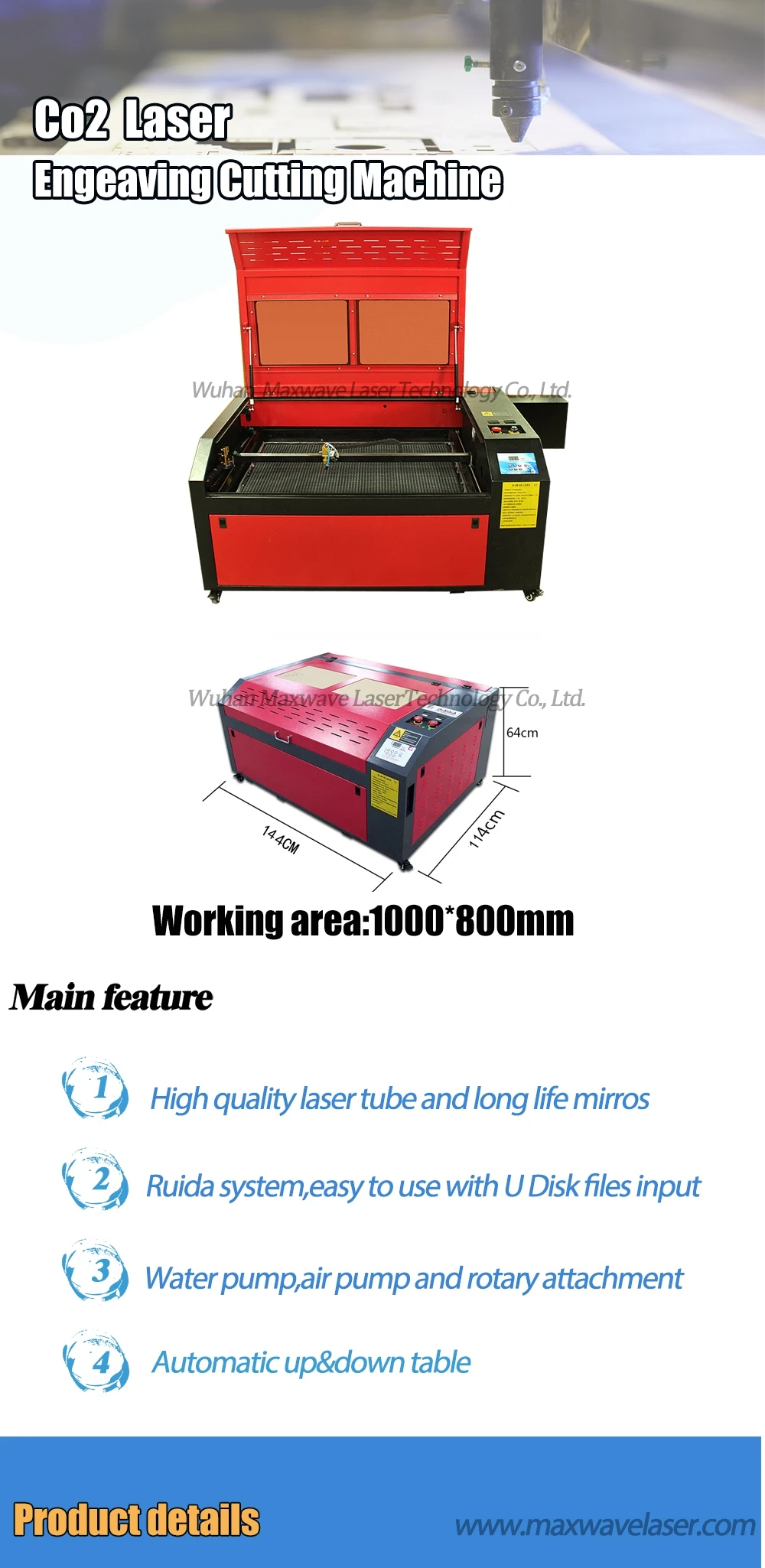 Maxwave M2 co2 лазер 1080 Лазерная гравировальная маркировочная машина 220 В/110 В станок для лазерной резки гравировальный станок с ЧПУ diy