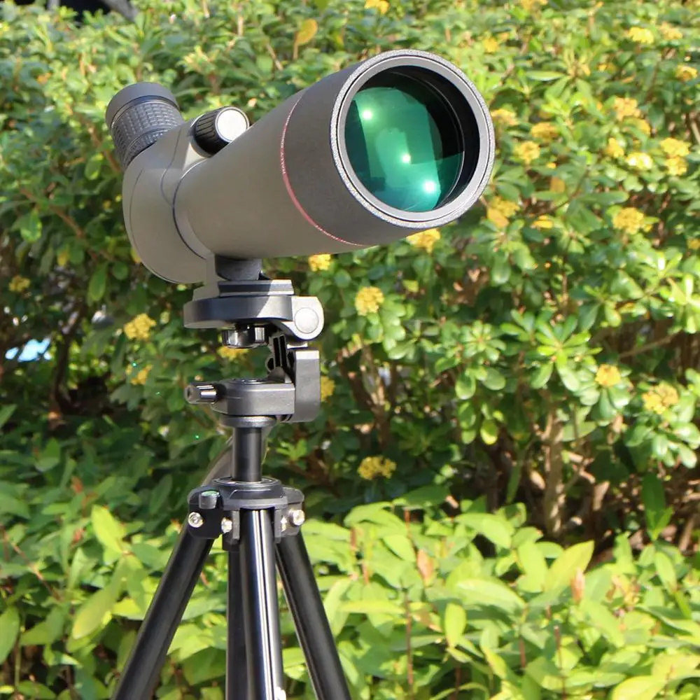 Svbony Spotting Scope 20-60X80 Zoom Refractor Telescope Multi-Coated Silver Prism Waterproof Outdoor Optics with Tripod SV13