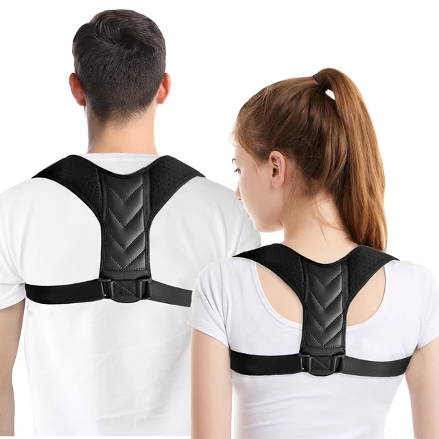 Adjustable Posture Corrector Brace Back Belt Support Corset Spine