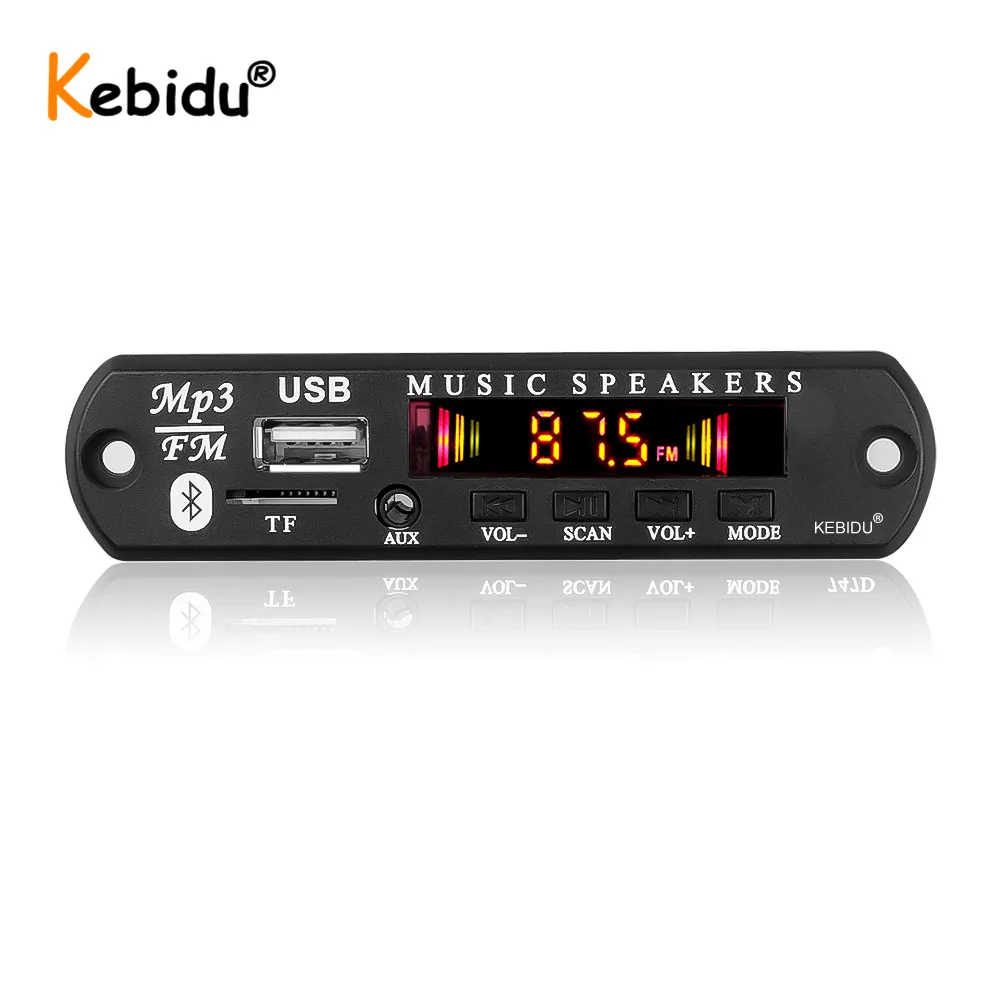 Комплект для автомобиля Kebidu беспроводной MP3-плеер декодер с Bluetooth WMA плата аудио USB
