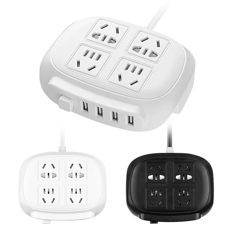 Мультифункциональное USB подключаемого модуля панельная заглушка-в творческом подключаемого модуля буксировочный доска с линия розетка пористый многоцелевой штепсельной вилки