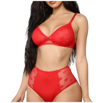 

Fashion wireless bra set push up bra lingerie sets soft underwear women brand sexy bra and panty sets #F