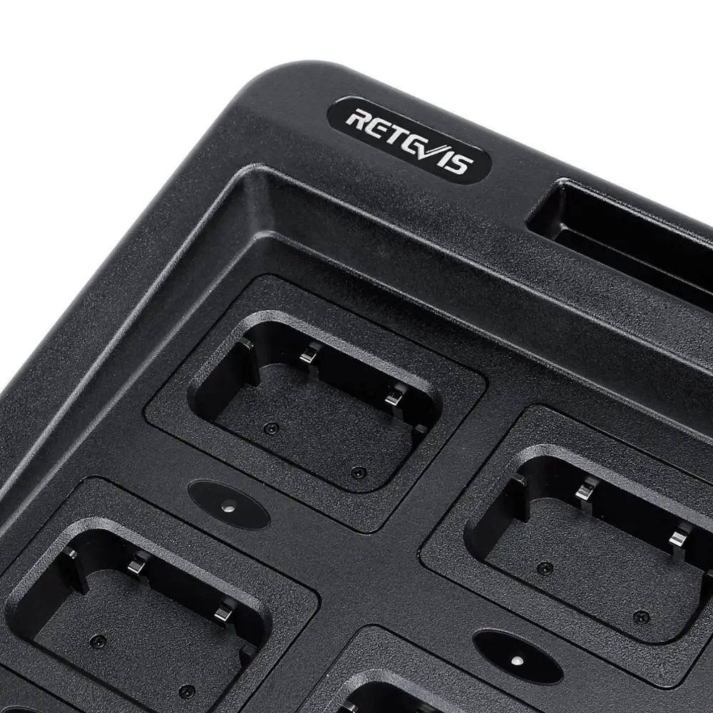 Retevis RTC29 Six-Way Charger Multi Unit Charger for Retevis RT29 HD1 Walkie Talkie and Battery Removable Charging Seat DC12V