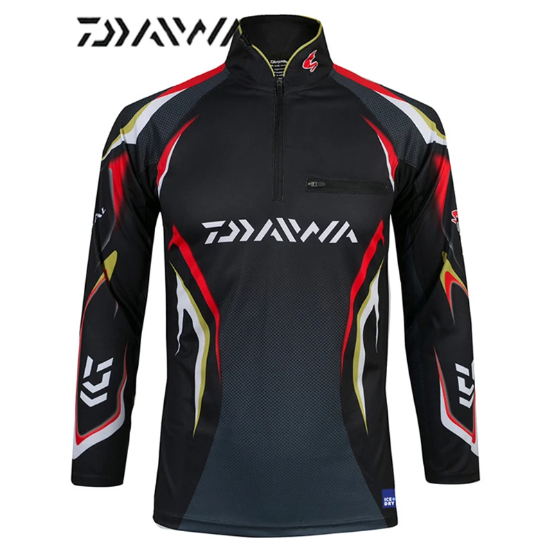 

2019 New style 6 Size men shirt Clothing Quick Dry Daiwa Clothing Anti-UV Vests DAIWA Jacket DAWA Clothes