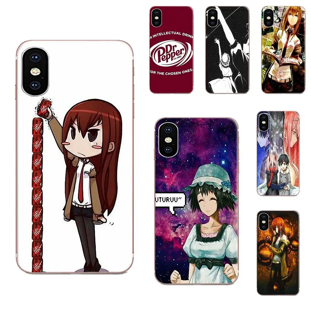Steins Gate For Sony Xperia Z Z1 Z2 Z3 Z4 Z5 compact Mini M2 M4 M5 T3 E3 E5 XA XA1 XZ Premium Soft Case Capa Cover | Мобильные