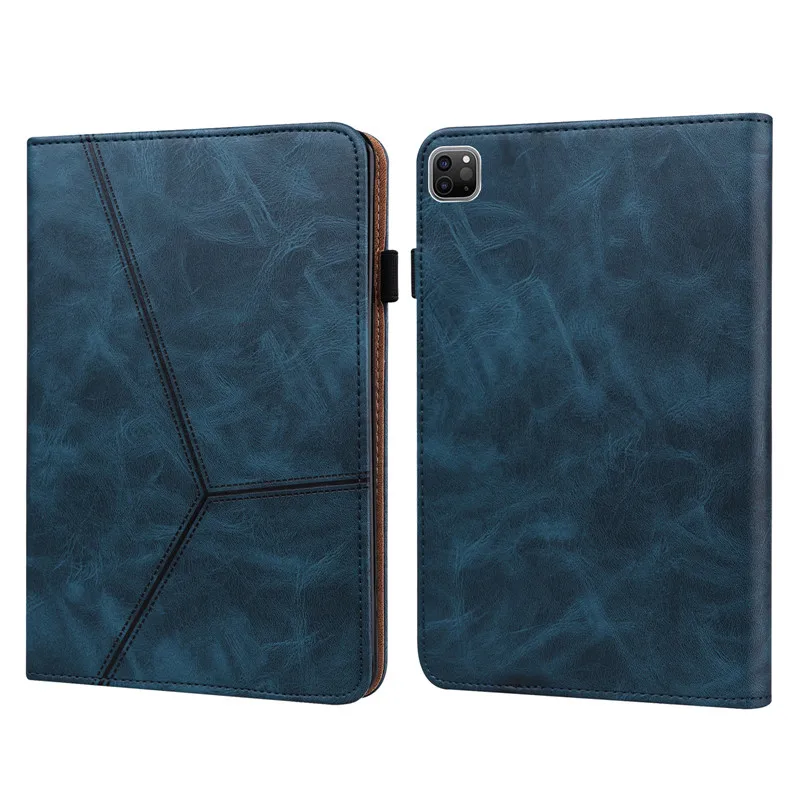 PU couro flip capa carteira para ipad