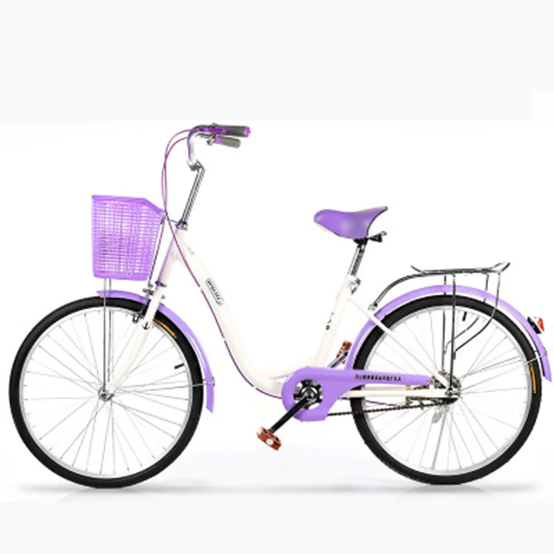 24-Inch Adult Road Bike City Commuter Car Male And Female Pedaling Bicycle