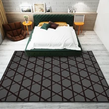 Простые мягкие Полиэстеровые ковры в скандинавском стиле для гостиной, спальни, ковров для чистки ковров, для дома, нежный ковер для пола, коврик для двери, модный ковер