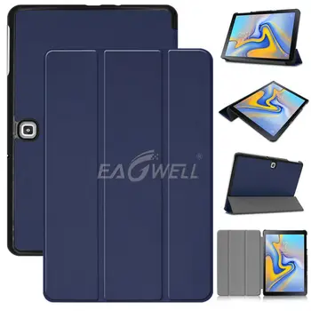 

Tri-Fold PU Leather Flip Stand Cover For Samsung Galaxy Tab Advanced 2 10.1" SM-T583 2019 Case Shockproof Ultra Slim Tablet Case