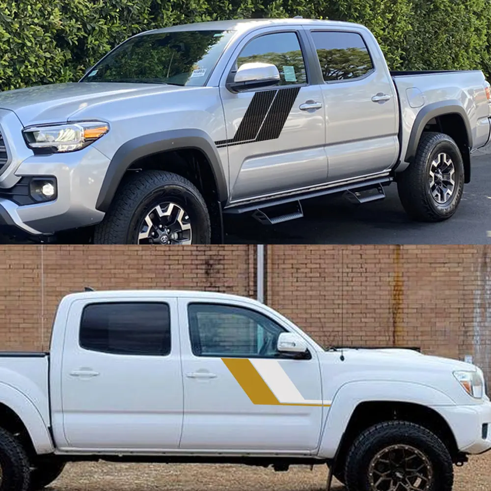 Tri Color Grille Stickers Tacoma (2016-2023