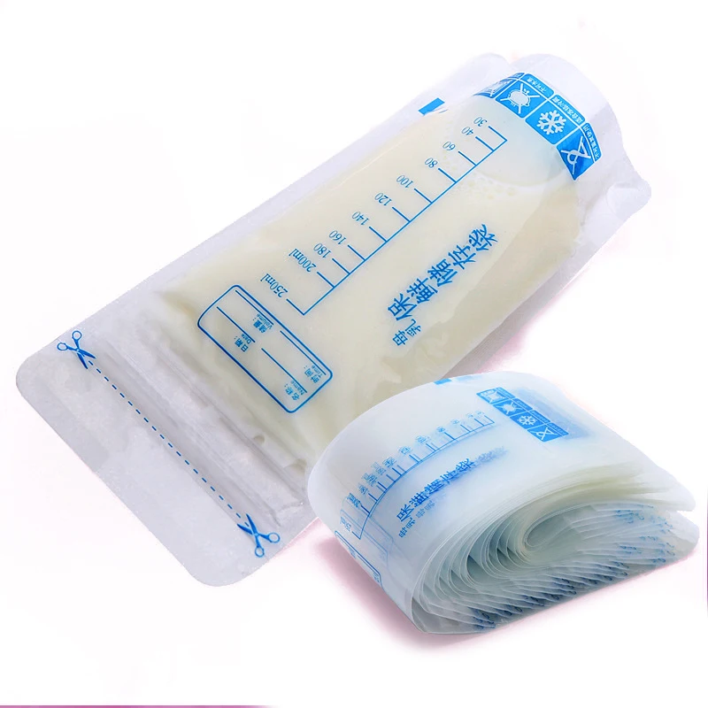 Breast Milk Storage Freezer Bag Disposable Labels Safe Baby Food Storage Feeding Baby Food 30pcs baby food storage containers breastmilk storage bags