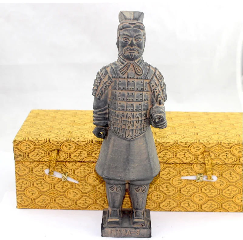 Strongwell китайские терракотовые воины скульптура рыцаря статуя древних солдат Броня герой украшения дома аксессуары подарок