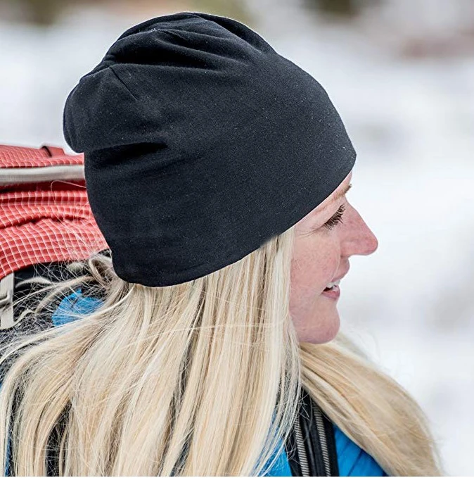 Unisex Merino Wool Cuff Beanie Hat 2 