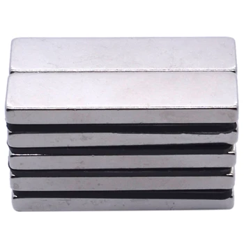 

100PCS 40 X 10 X 4 Mm Big Strong Rectangle Block Bar Fridge Magnets Rare Earth Neodymium Magnet