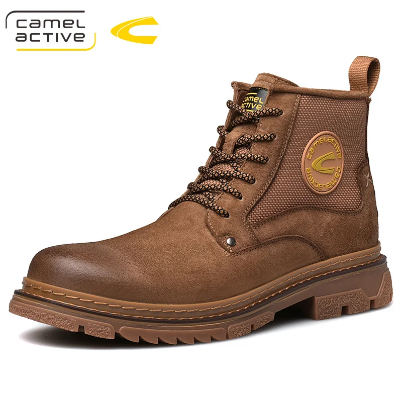 Camel Active/Новые осенне-зимние мужские ботинки модные красивые удобные из