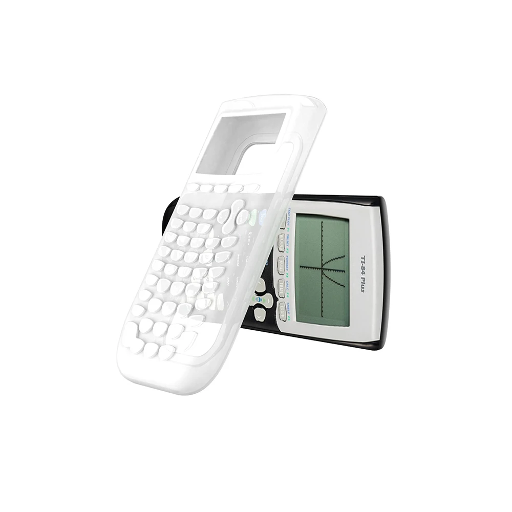 Силиконовый пылезащитный чехол для Texas Instruments TI-84 Plus, противоударный защитный чехол с защитой от царапин