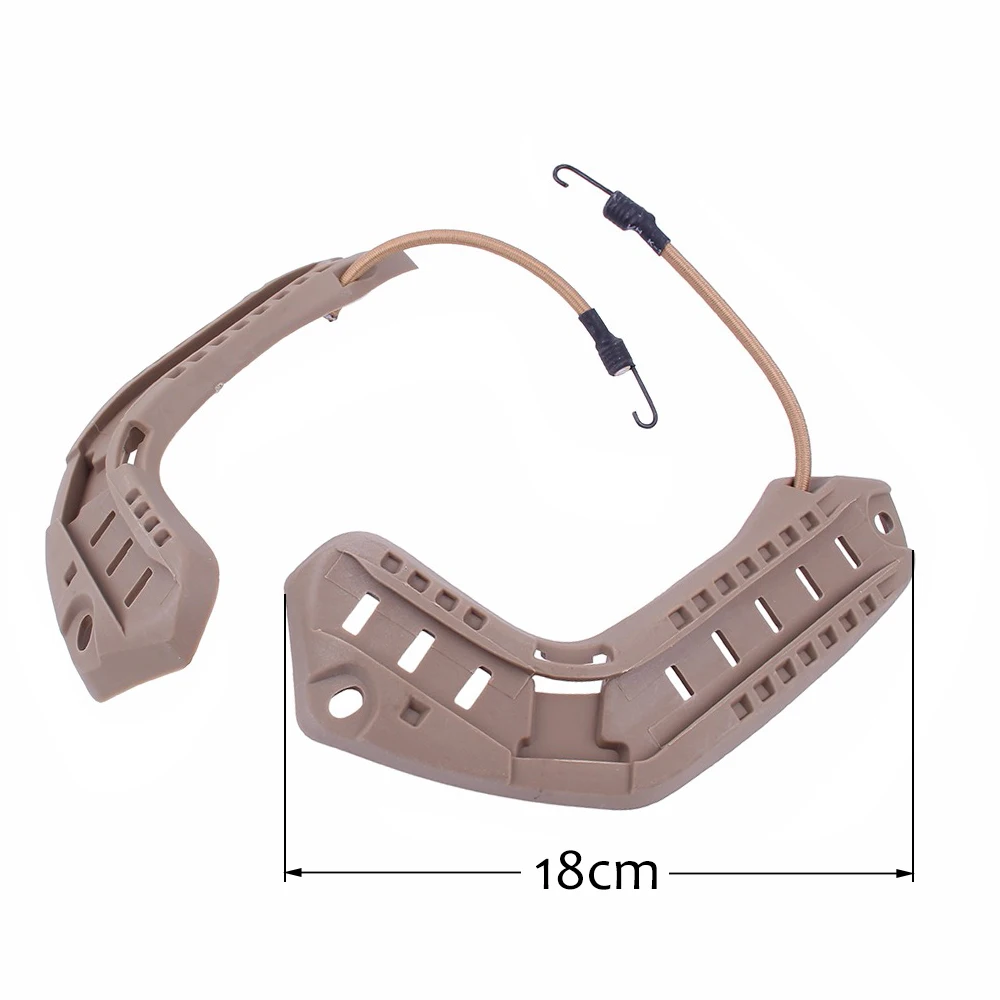 Адаптер для крепления на шлем с ремешком OPS Core|helmet side rail|tactical paintball helmetshelmet accessories |