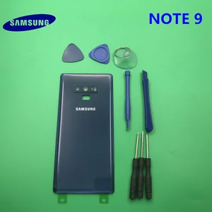 Image 3 - Replacement Original NEW NOTE9 Rear Panel Battery Glass Back Door Cover with Rear camera glass Samsung Galaxy NOTE 9 N960 N960F