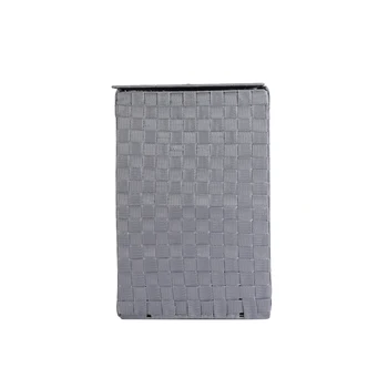 

Laundry Basket With Hand Knitted Lid, Foldable