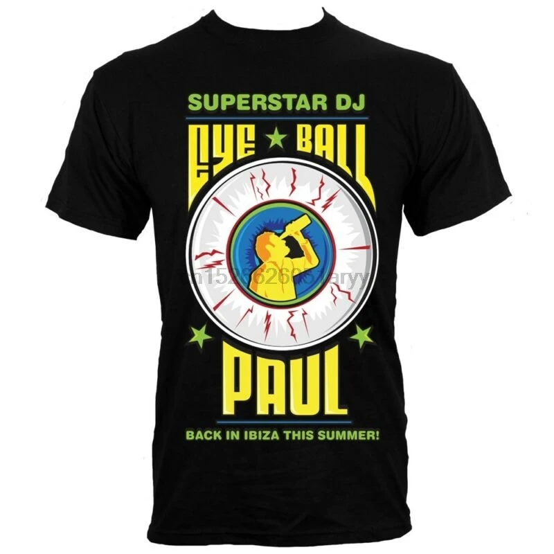 Футболка Eye Ball Paul Мужская черная |