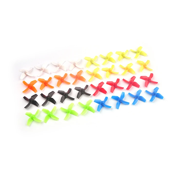 4-Лопастной пропеллер 31 мм CW CCW 0 8 для Blade Inductrix H36 Tiny6 E010 Tinywhoops Quad Drone 614 615 матовый
