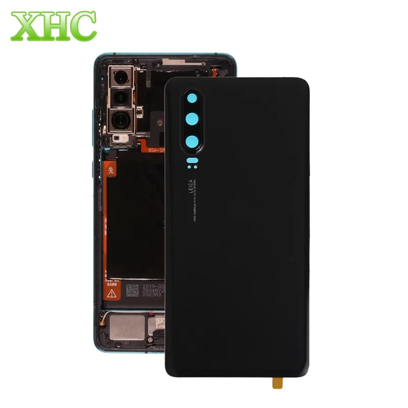 Батарея задняя крышка с объективом камеры Замена для huawei P30 запасные части мобильного телефона