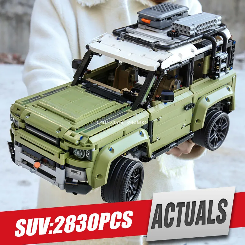 

Technic Car Model Compatible 42110 Lands Rover Defender Technic SUV Car Toys Kids Christmas Gifts Building Blocks